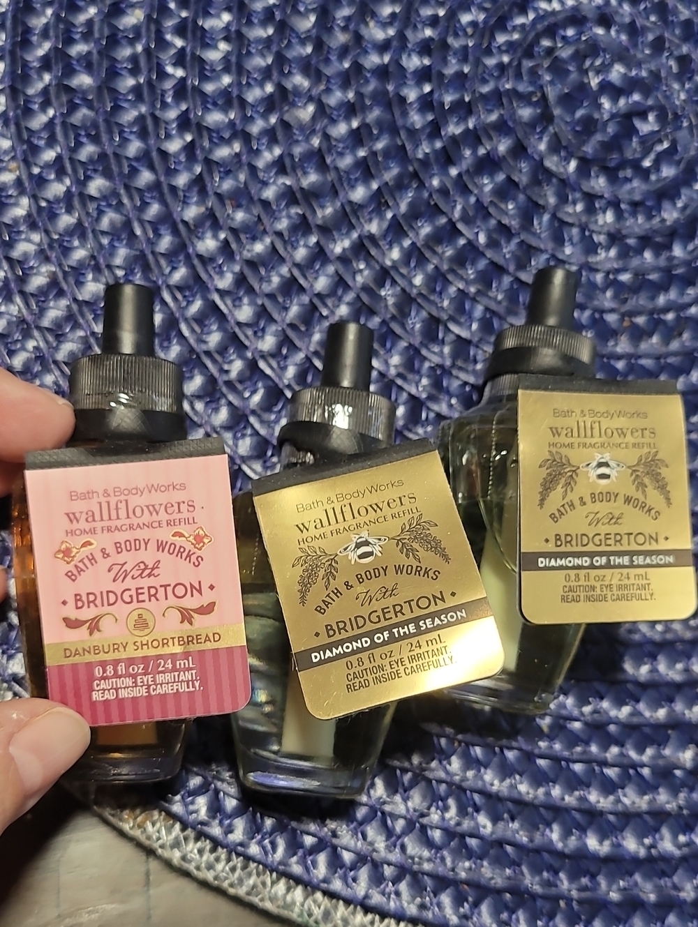 Bath & Body Works Bridgerton Wallflowers Refills - Pink & Gold